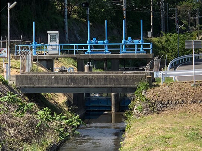 第2取水口全景
